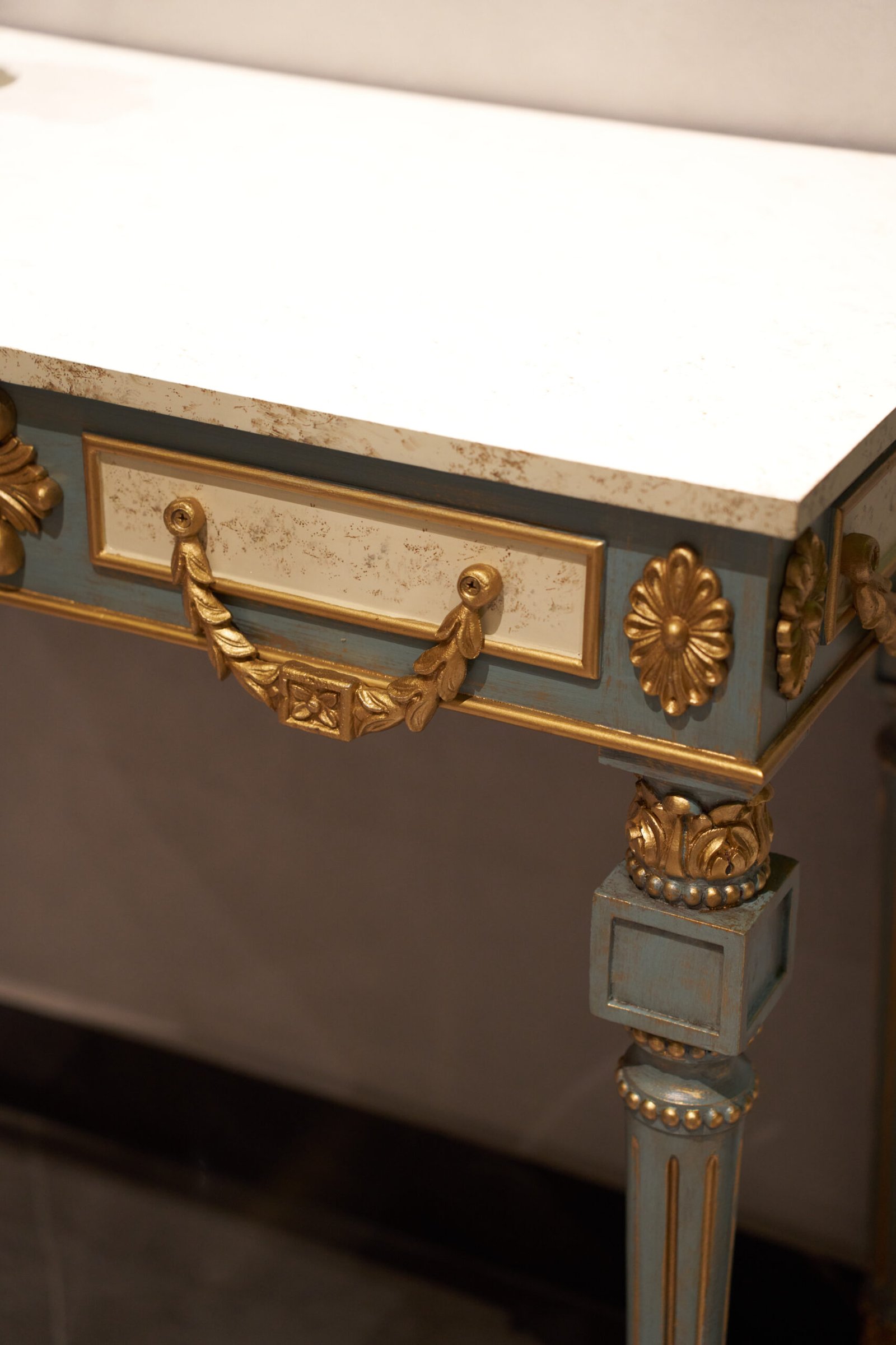 Luxury furniture material detail