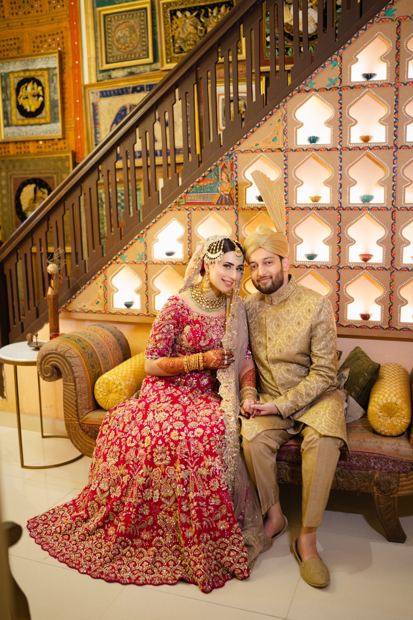 Sajal and Adham wedding photograph by Faizan Mir Photography